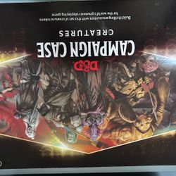 D&D Campaign Case Creatures Unopened