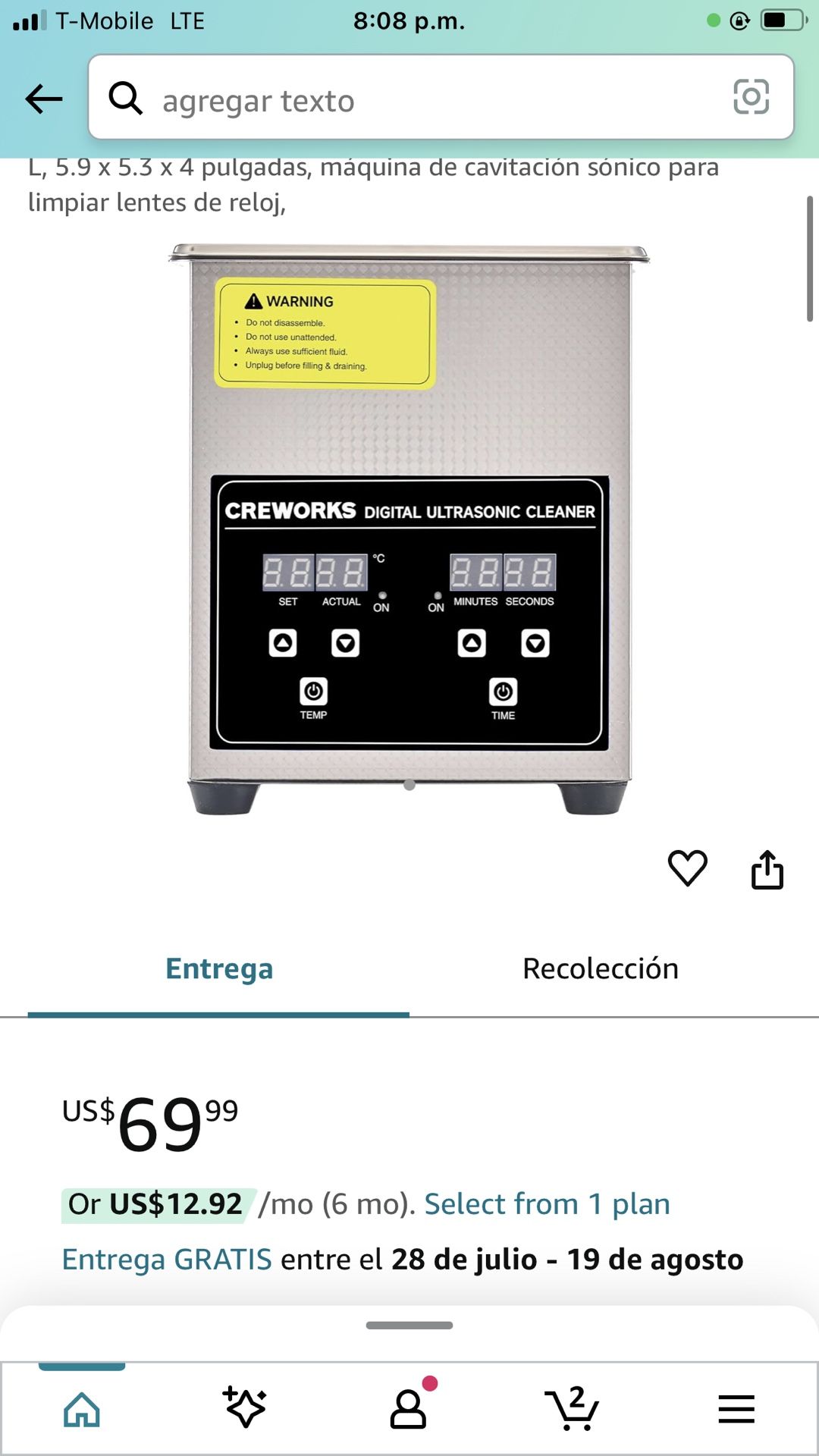 Ultrasonic Cleaner 