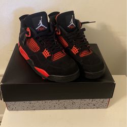 Air Jordan 4s “red Thunders”