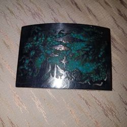 .925 silver mens belt buckle