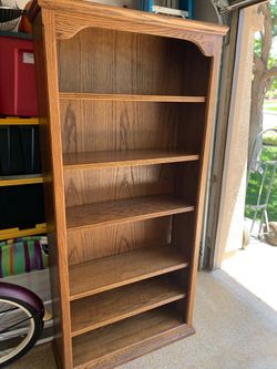 Oak Bookshelf