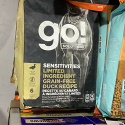 22 Lbs Go! Duck Flavor Dog Food 