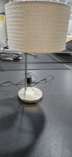 Night Stand Lamp With USB and Phone Charger