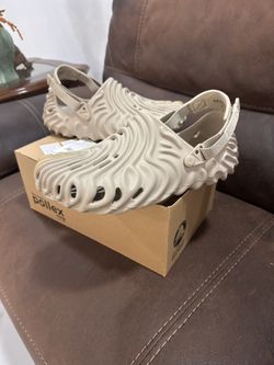 Salehe Bemburry x Crocs Pollex Clog Horchata Size 13 (BrandNew + OGAll)
