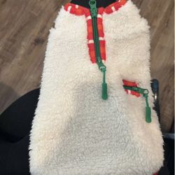 Small Zipper Fleece Animal Vest