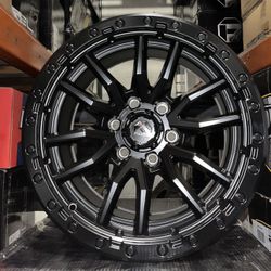 NEW 17” FUEL WHEELS FOR SILVERADO SIERRA 1500 TACOMA TUNDRA 4RUNNER 