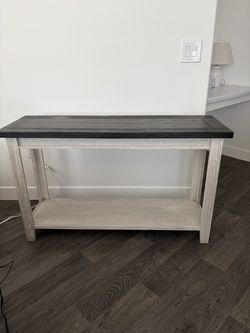Living Spaces 50" Side Table - Aberdeen Collection