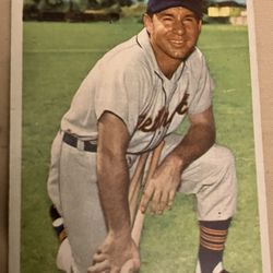 Steve  Souchock’s 1954 Bowman  Baseball Card