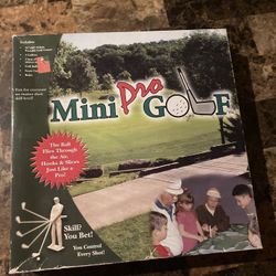 New Tibiinc Mini Portable Pro Golf Course game  