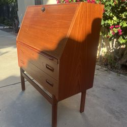 Mid-Century Dresser, Secretary Desk, Made In Denmark