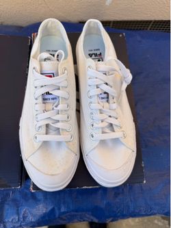 Men’s Fila Casual White Sneakers Size 7 - Never Worn