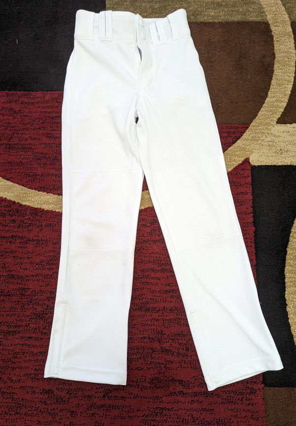 Champro Boys Size 8 White Baseball Pants
