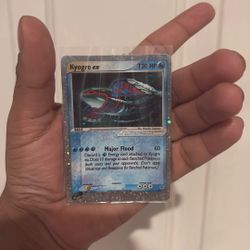 Kyogre ex Promo 2003 w/ swirls!