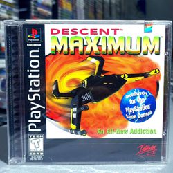 *SEALED* Descent Maximum (Sony PlayStation 1, 1997)   *TRADE IN YOUR OLD GAMES/TCG/COMICS/PHONES/VHS FOR CSH OR CREDIT HERE*