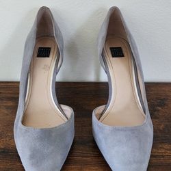 Suede Heels