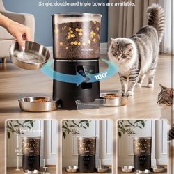 Smart WiFi Automatic Cat Feeder for 3 Cats