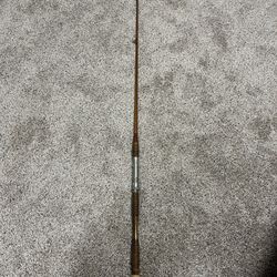 Vintage One Piece Bamboo Trolling Rod in Great Condition 