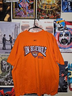 Phoenix Suns SUNSBELIEVABLE NBA Playoffs Y2K Reebok Tee