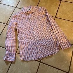 Mens LS Button Front Shirt Plaid Size M Old Navy Néw No Tags 