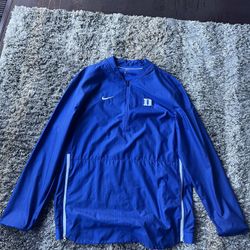 Nike Duke College Blue And White Windbreaker 