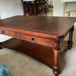 Free Coffee Table / TV Stand (Bassett Furniture)