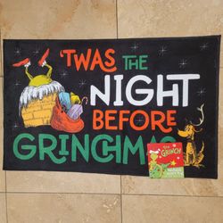 The Grinch 'Twas the Night Before Grinchmas Accent Rug