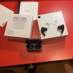 Air pods Pro Black With Wireless Case