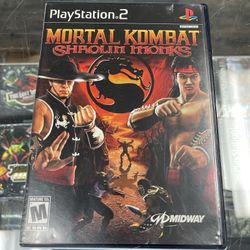 Mortal Kombat Shaolin Monks Ps2 $55-$60 Each Gamehogs 11am-7pm