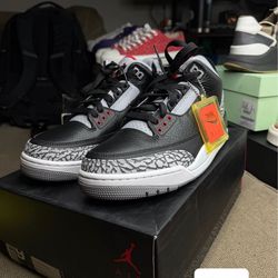 Jordan 3 Black Cement 2018