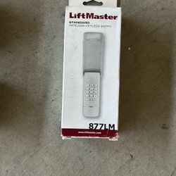 Liftmaster Security. MODEL  877LM