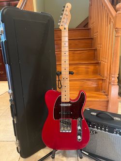 Fender Nashville Deluxe Telecaster w/ Hardshell Case, Fender Amp