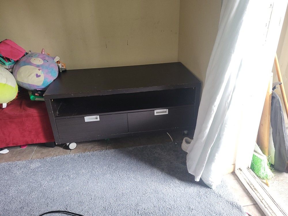TV Stand With 2 Drawers