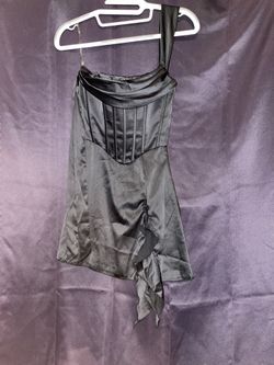 Oh Polly Lilou Black Dress Size 0