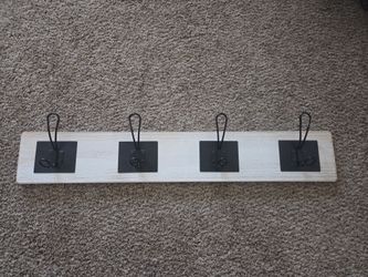 Farmhouse Wall Hook Rack – 30.5" Long 5" wide
