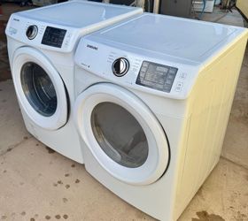 Samsung Electric Washer and Dryer