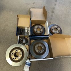 Acura RSX Type S Rotors and Brake Pads 2002