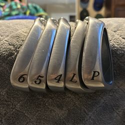 Gary Player irons and 2 wedges