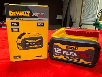 Brand new Dewalt Flexvolt 20V/60V 12AH