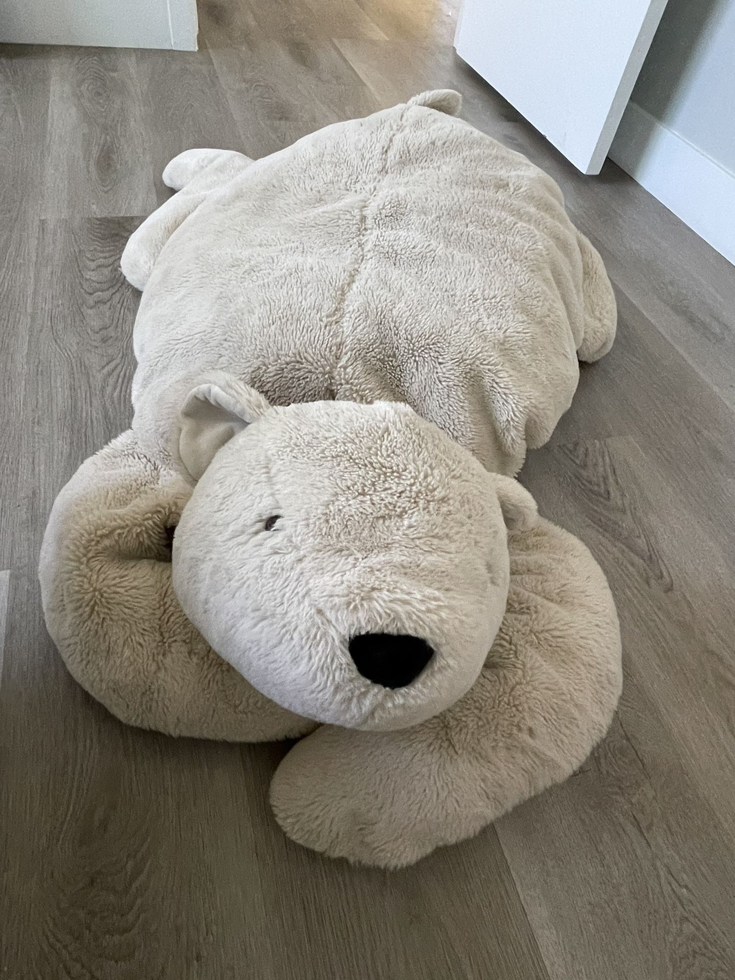Pottery Barn Giant Floor Stuffed Bear