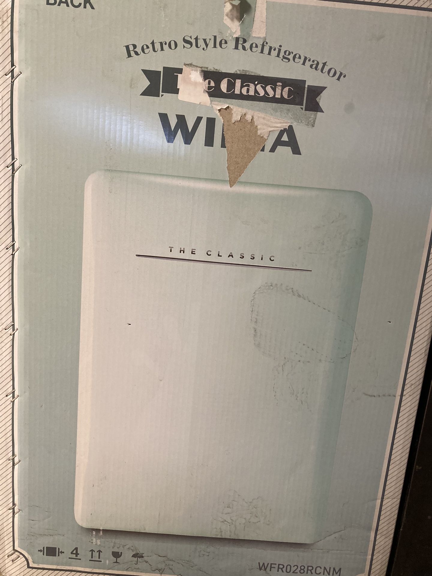 Minirefrigerador WINIA Mint Anf Red Color