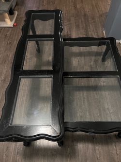 Console table, coffee table 2 end tables