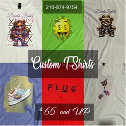 T-Shirts Customized The Way You Want!!