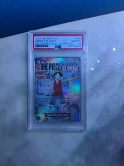 2026 One Piece Monkey D. Luffy P-055 US College Basketball Voyage Promo PSA 10