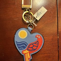 Tory Burch Parrot 🦜 Key Fob Charm 