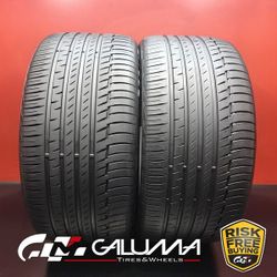 Set of 2 Tires LikeNEW Continental PremiumContact 6 SSR Run Flat 315/35R22 90318