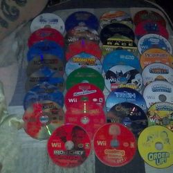 Lot of (55) Nintendo Wii Games All Rated E & E10+