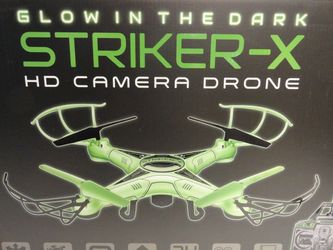Quadcopter drone (glows in dark) (with camera)