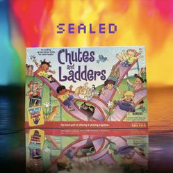 Vintage 1999 Milton Bradley CHUTES and LADDERS Board Game SEALED