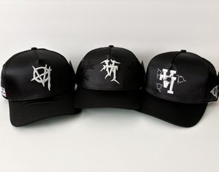 KTH Kill The Hype LA Complete Satin Collection SnapBacks, 3 Pack Bundle, NWT ✨ 