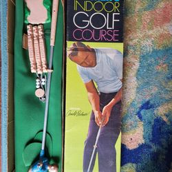 Play Golf in the comfort of your own home with the 1968 Arnold Palmer Classic Indoor Golf Course!